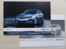 Lade das Bild in den Galerie-Viewer, Subaru Impreza MJ 2010 - Prospekt Brochure + Preisliste 12.2009
