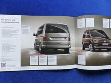 Lade das Bild in den Galerie-Viewer, VW Einstiegshilfen Fahrhilfen für Multivan &amp; Caddy - Prospekt Brochure 12.2015
