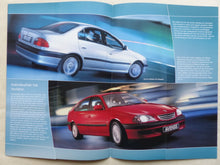 Lade das Bild in den Galerie-Viewer, Toyota Avensis Sondermodell Selektion - Prospekt Brochure 02.2000
