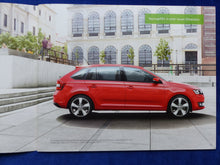 Lade das Bild in den Galerie-Viewer, Skoda Rapid Spaceback Monte Carlo MJ 2016 - Prospekt Brochure 09.2015
