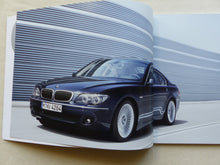 Lade das Bild in den Galerie-Viewer, BMW 7er 730i 740i 745d 760i V12 Typ E65 MJ 2005 - Prospekt Brochure 01.2005
