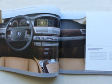 Lade das Bild in den Galerie-Viewer, BMW 7er 730i 740i 745d 760i V12 Typ E65 MJ 2008 - Prospekt Brochure 02.2007
