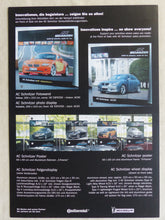 Lade das Bild in den Galerie-Viewer, AC Schnitzer POS Verkaufsförderungsmittel Felgen Poster - Prospekt Brochure 2003
