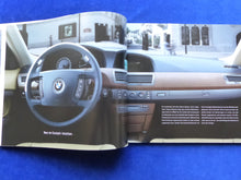 Lade das Bild in den Galerie-Viewer, BMW 7er 745i 760i 740d E65 MJ 2003 - Prospekt Brochure + Preisliste 09.2002

