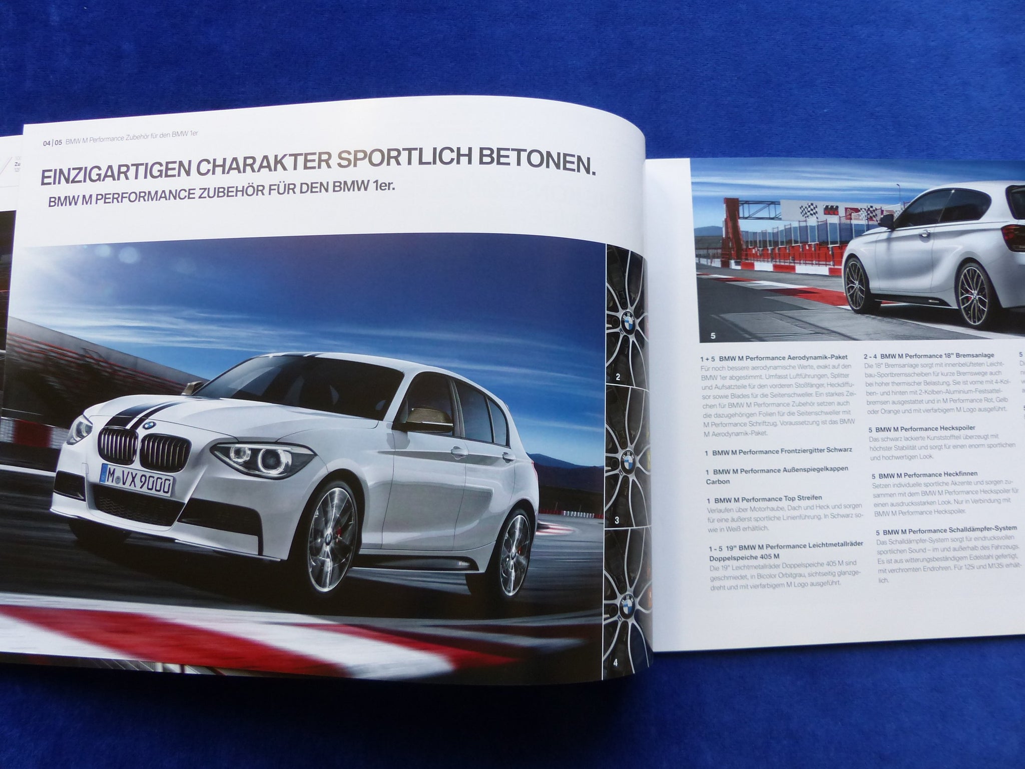 BMW M Performance Zubehör 1er 3er 5er X6 MJ 2015 - Prospekt + Preislis –  car-brochure