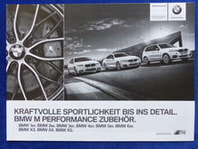 Lade das Bild in den Galerie-Viewer, BMW M Performance Zubehör 1er 3er 5er X6 MJ 2015 - Prospekt + Preisliste 07.2014
