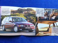 Lade das Bild in den Galerie-Viewer, BMW 3er touring 318 320 325 tds 328 Typ E36 MJ 1995 - Prospekt Brochure 02.1994
