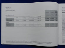 Lade das Bild in den Galerie-Viewer, Mercedes-Benz GL-Klasse GL 500 - Preisliste - Prospekt Brochure 04.2008
