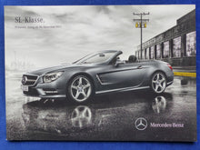 Lade das Bild in den Galerie-Viewer, Mercedes SL-Klasse SL Roadster - Preisliste MJ 2012 - Prospekt Brochure 12.2011
