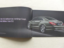 Lade das Bild in den Galerie-Viewer, Mercedes-Benz CLS Edition 1 MJ 2011 - Prospekt Preisliste Brochure 09.2010
