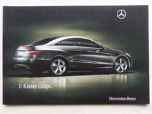 Lade das Bild in den Galerie-Viewer, Mercedes-Benz E-Klasse Coupe E 500 Typ 207 MJ 2009 - Prospekt Brochure 11.2008
