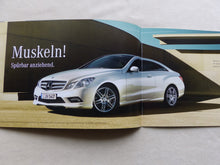 Lade das Bild in den Galerie-Viewer, Mercedes-Benz E-Klasse Coupe E 500 Typ 207 MJ 2009 - Prospekt Brochure 11.2008

