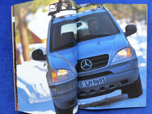 Lade das Bild in den Galerie-Viewer, Mercedes-Benz M-Klasse ML 430 W163 MJ 1999 - Prospekt Brochure 07.1998
