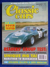 Lade das Bild in den Galerie-Viewer, Classic Cars UK-Magazin 12/1993 - Jaguar E-type Mercedes 280SL TR5 Rover Le Mans
