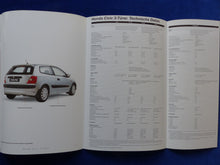 Lade das Bild in den Galerie-Viewer, Honda Civic 3-Türer - Daten &amp; Ausstattungen MJ 2002 - Prospekt Brochure 07.2001
