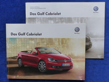 Lade das Bild in den Galerie-Viewer, VW Golf Cabrio Exclusive MJ 2014 - Prospekt Brochure + Preisliste 06.2013
