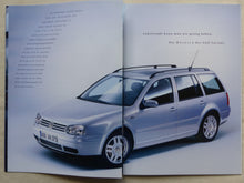 Lade das Bild in den Galerie-Viewer, VW Golf Variant 4Motion - Prospekt Brochure + Daten &amp; Ausstattungen 03.1999
