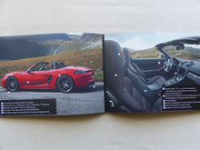 Lade das Bild in den Galerie-Viewer, Porsche 718 T Cayman Boxster MJ 2019 - Prospekt Brochure 12.2018
