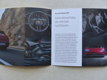 Lade das Bild in den Galerie-Viewer, Porsche Taycan GTS Modelle MJ 2022 - Preview Prospekt Brochure 11.2021
