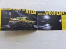 Lade das Bild in den Galerie-Viewer, Porsche Cayman GT4 Typ 981c - Preview Prospekt Brochure 2015
