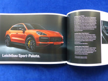 Lade das Bild in den Galerie-Viewer, Porsche Cayenne Coupe E-Hybrid MJ 2020 - Hardcover Prospekt Brochure 08.2019
