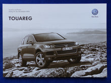 Lade das Bild in den Galerie-Viewer, VW Touareg V6 V8 Hybrid - Preisliste MJ 2014 - Prospekt Brochure 06.2013
