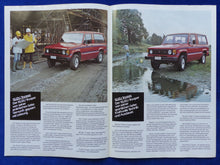 Lade das Bild in den Galerie-Viewer, Isuzu Trooper MJ 1984 - Prospekt Brochure + Daten &amp; Ausstattungen 09.1983
