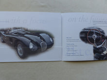 Lade das Bild in den Galerie-Viewer, Jaguar 1950's C-Type Recreation from Enduro - UK-Prospekt Brochure 2006 England
