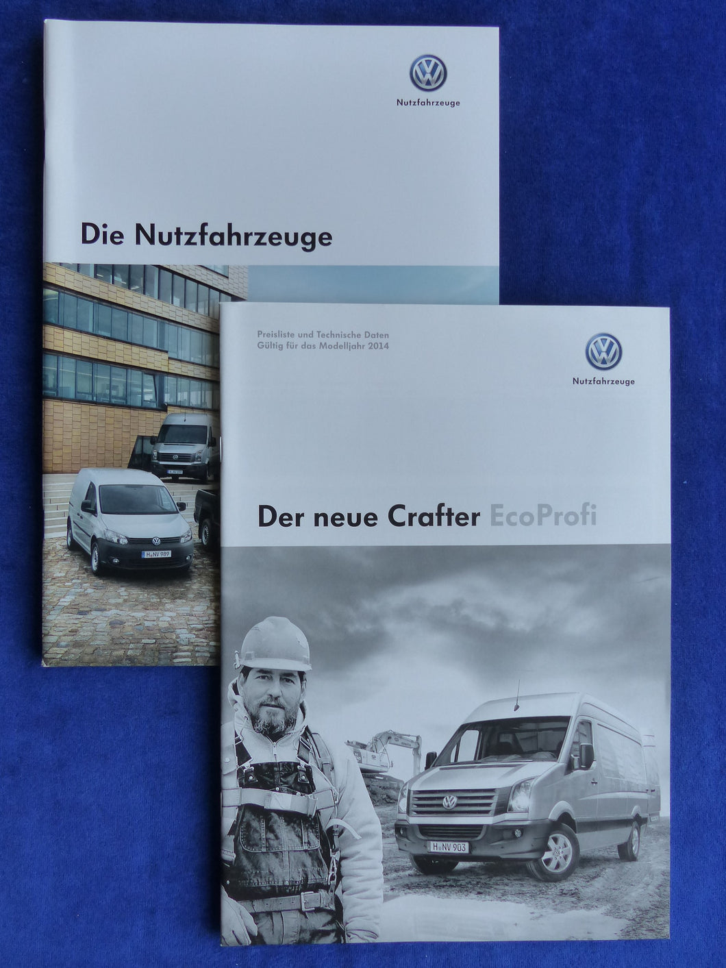 VW Crafter EcoProfi Kombi Kastenwagen MJ 2014 - Prospekt + Preisliste 01.2014