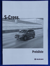Lade das Bild in den Galerie-Viewer, Suzuki S-Cross MJ 2022 - Prospekt Brochure + Preisliste 01.2022
