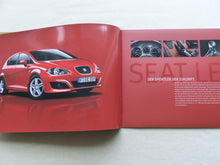 Lade das Bild in den Galerie-Viewer, Seat Programm 2010 - Ibiza Leon Exeo Alhambra Altea - Prospekt Brochure 06.2009
