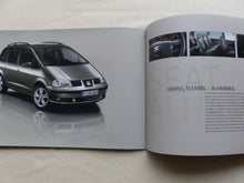 Lade das Bild in den Galerie-Viewer, Seat Programm 2010 - Ibiza Leon Exeo Alhambra Altea - Prospekt Brochure 06.2009
