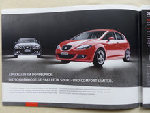 Lade das Bild in den Galerie-Viewer, Seat Leon Sport Comfort Limited Sondermodell MJ 2008 - Prospekt Brochure 02.2008
