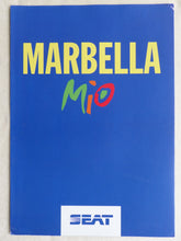 Lade das Bild in den Galerie-Viewer, Seat Marbella Mio MJ 1994 - Prospekt Brochure 08.1993
