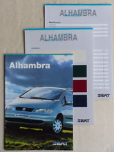 Lade das Bild in den Galerie-Viewer, Seat Alhambra Exclusiv MJ 1998 - Prospekt + Farben + Ausstattungen 08.1997
