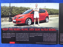 Lade das Bild in den Galerie-Viewer, Seat Altea Rebel JohnMcEnroe Sondermodell MJ 2006 - Prospekt Brochure 02.2006
