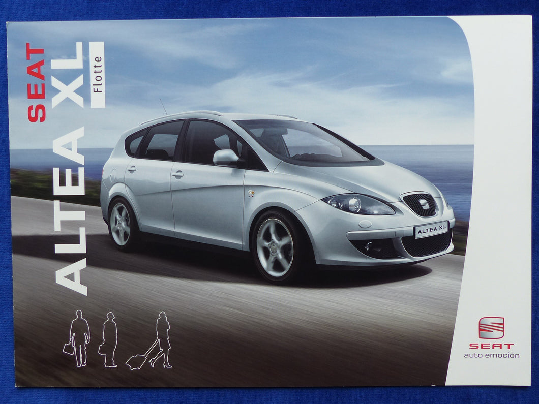 Seat Altea XL Flotte MJ 2007 - Prospekt Brochure 10.2006