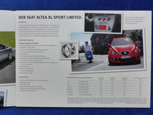 Lade das Bild in den Galerie-Viewer, Seat Altea XL Sport Comfort Limited MJ 2009 - Prospekt Brochure 07.2008
