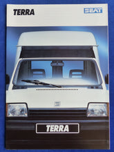 Lade das Bild in den Galerie-Viewer, Seat Terra Kastenwagen Kombi MJ 1991 - Prospekt Brochure 01.1991

