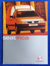 Lade das Bild in den Galerie-Viewer, Seat Inca Kastenwagen Kombi MJ 2000 - Prospekt Brochure 09.1999
