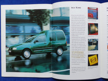Lade das Bild in den Galerie-Viewer, Seat Inca Kastenwagen Kombi MJ 1998 - Prospekt Brochure + Daten &amp; Farben 08.1997
