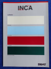 Lade das Bild in den Galerie-Viewer, Seat Inca Kastenwagen Kombi MJ 1998 - Prospekt Brochure + Daten &amp; Farben 08.1997
