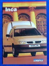 Lade das Bild in den Galerie-Viewer, Seat Inca Kastenwagen Kombi MJ 1999 - Prospekt Brochure 07.1998
