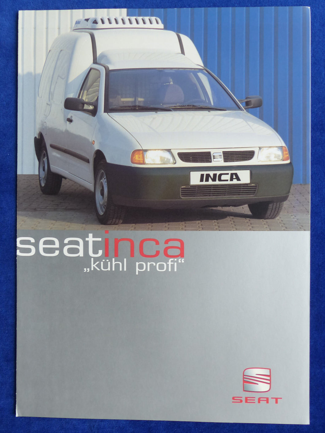Seat Inca Kühl Profi MJ 2000 - Prospekt Brochure 05.1999