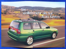 Lade das Bild in den Galerie-Viewer, Seat Cordoba Vario MJ 1998 - Prospekt Brochure + Daten &amp; Ausstattungen 08.1997
