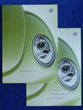 Lade das Bild in den Galerie-Viewer, VW New Beetle MJ 2003 - Prospekt Brochure + Daten &amp; Ausstattungen 10.2002
