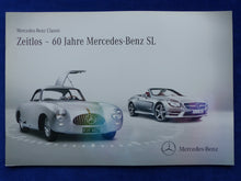 Lade das Bild in den Galerie-Viewer, 60 Jahre Mercedes-Benz SL 194 198 121 113 107 230 - Prospekt Brochure 01.2012

