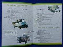 Lade das Bild in den Galerie-Viewer, Italcar Domino E-Pick-up - Prospekt Brochure 2006 Italien französisch
