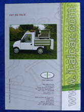 Lade das Bild in den Galerie-Viewer, Italcar Domino E-Pick-up - Prospekt Brochure 2006 Italien französisch
