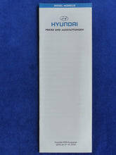 Lade das Bild in den Galerie-Viewer, Hyundai Diesel-PKW - Preisliste MJ 2002 - Prospekt Brochure 02.2002
